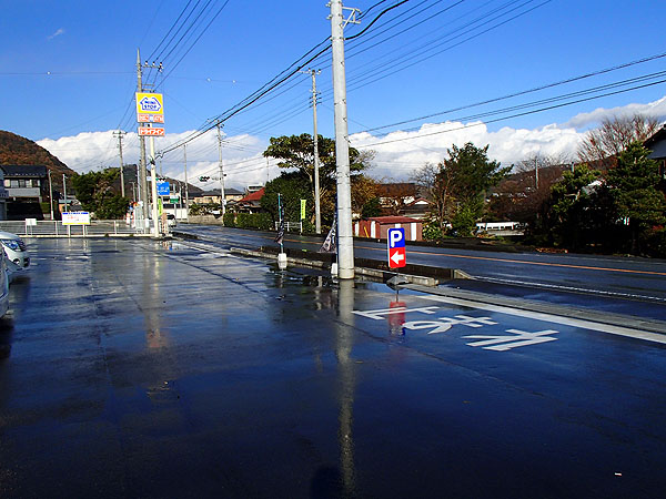 大雨が降った後の晴天